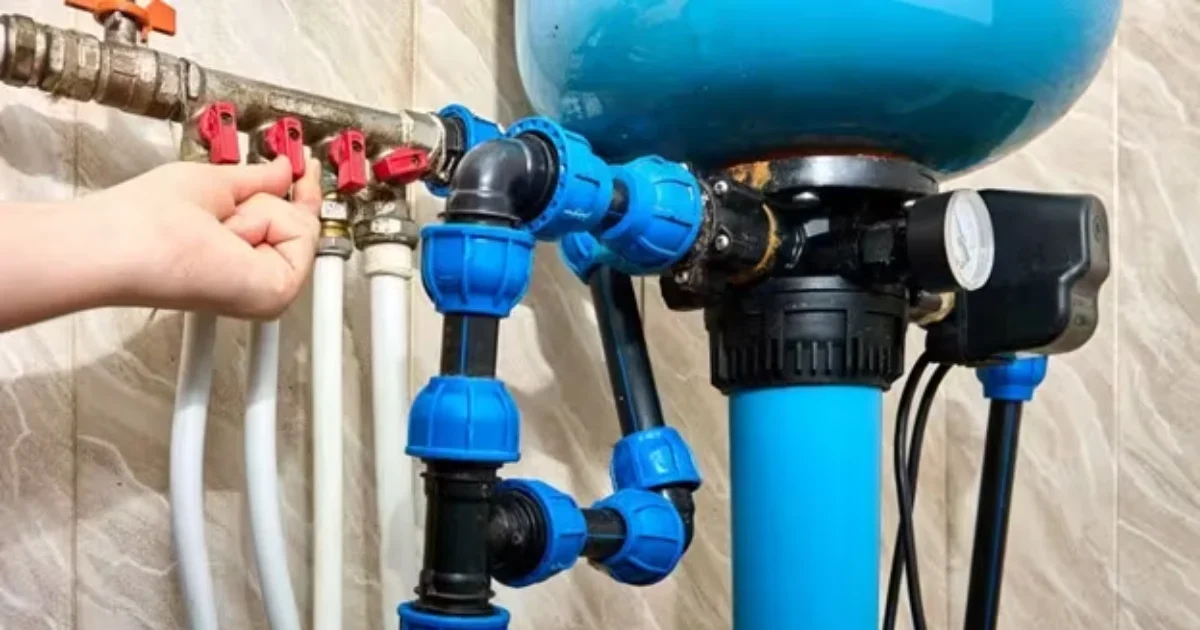 how whole home water filters work