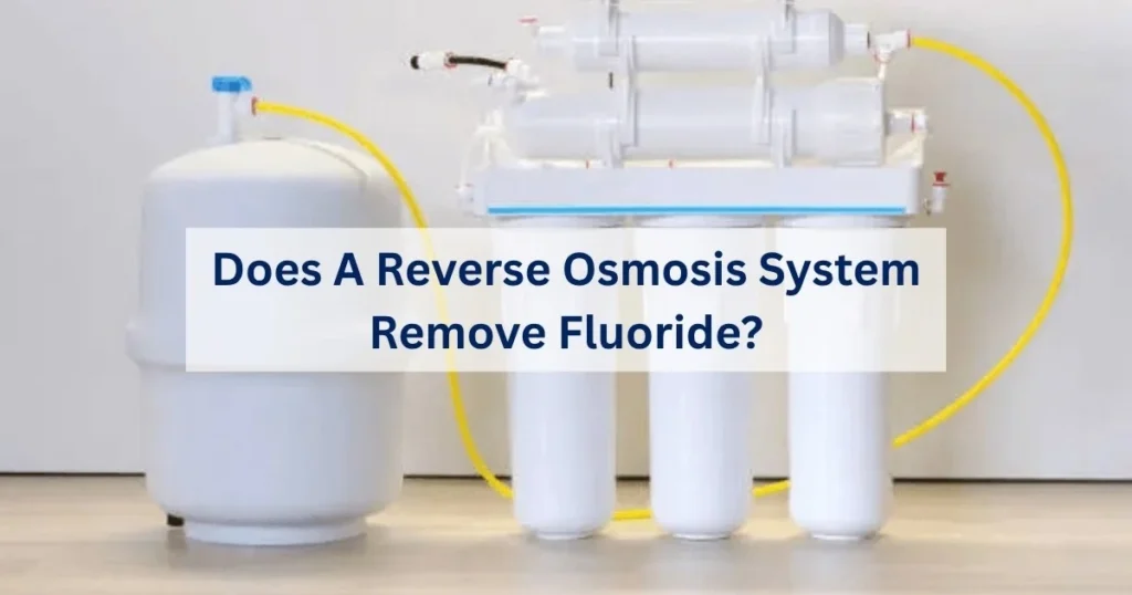 Reverse Osmosis System Remove Fluoride